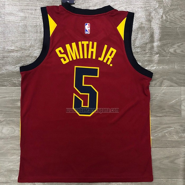 Camiseta Cleveland Cavaliers Dennis Smith Jr. NO 5 Icon 2018 Rojo
